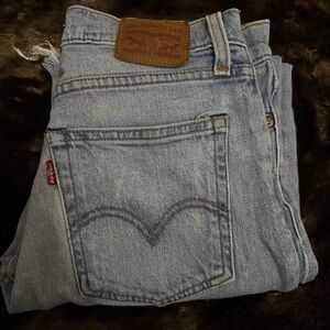 Levi's Light Wash Denim Jeans